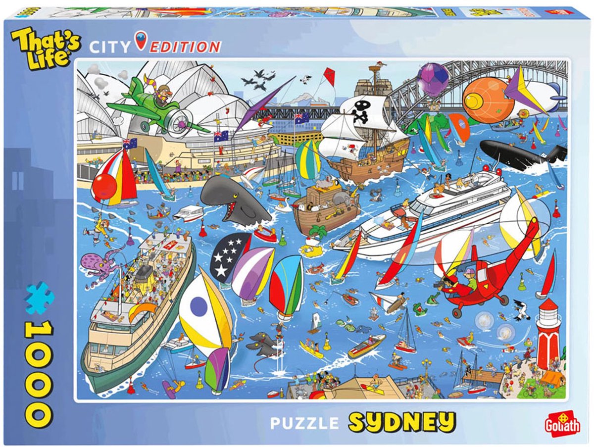 Goliath - Goliath that's life city edition: sydney legpuzzel - 1000st.