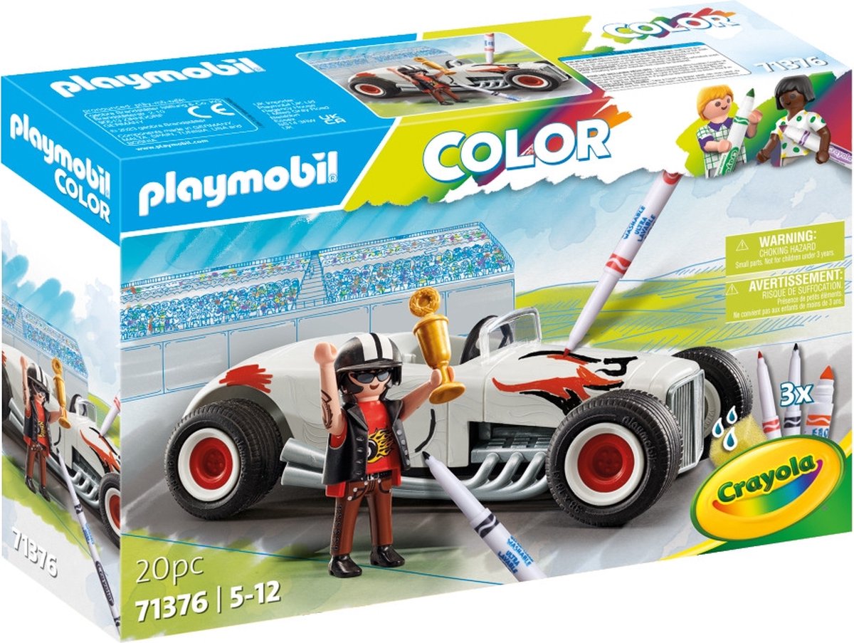 Playmobil color racewagen - 71376