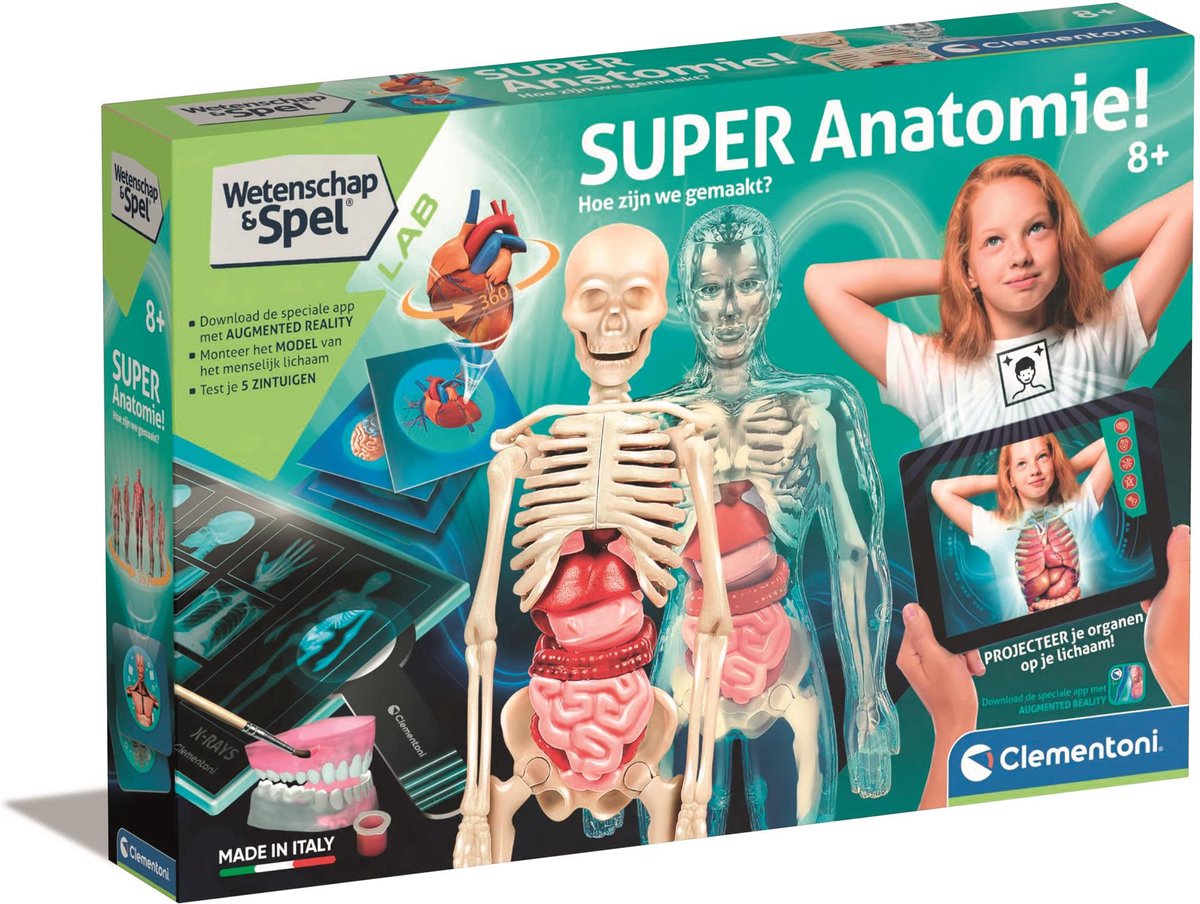 Clementoni - wetenschap en spel - super anatomie