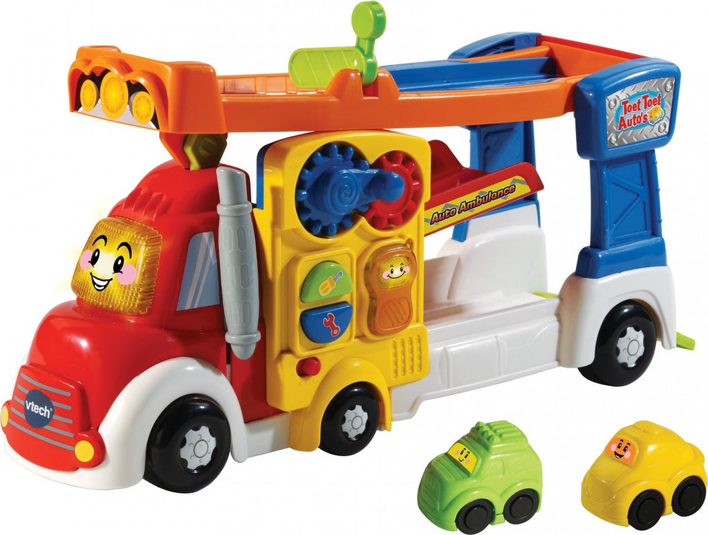 VTech - toet toet auto's speelfiguur - auto ambulance - interactief speelgoed - educatief babyspeelgoed - cadeau - vanaf 1 tot 5 jaar