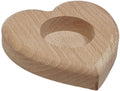 Playwood - wood houten waxinelichthouder hart decoratie cadeau.