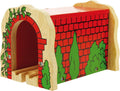 Bigjigs houten rails - rode tunnel