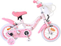 Volare - Hello kitty kinderfiets - meisjes - 12 inch - roze - twee handremmen