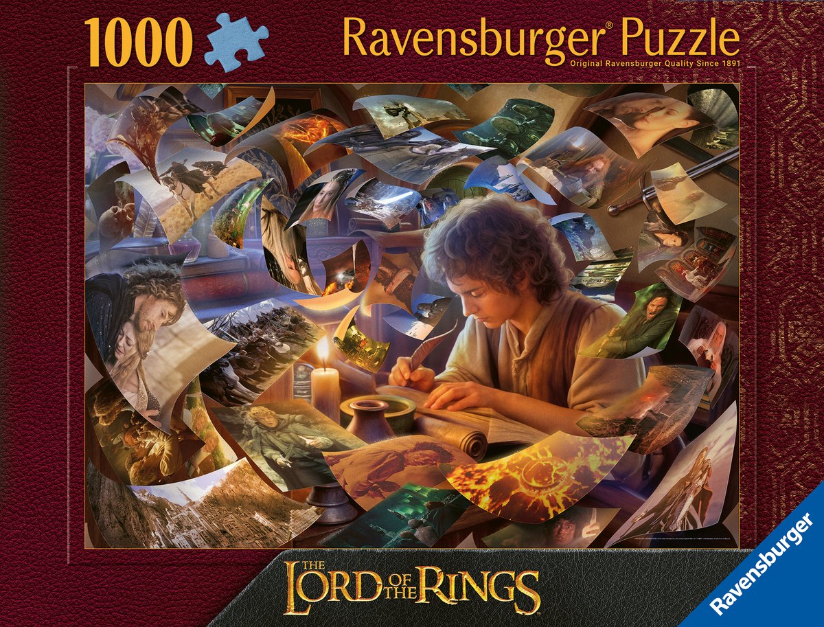 Ravensburger - – frodo’s reis – legpuzzel – 1000 stukjes