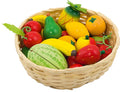 Goki fruit in een mand, 23dlg.