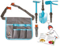 Gardena tuingereedschapset voor kinderen met tas – kindertuingereedschap set met schep hark en schoffel – buitenspeelgoed