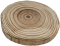 Playwood decoratie boomschijf paulownia hout gebrand, ø 20cm