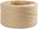 Creativ company papier raffia garen zandkleur, 100m