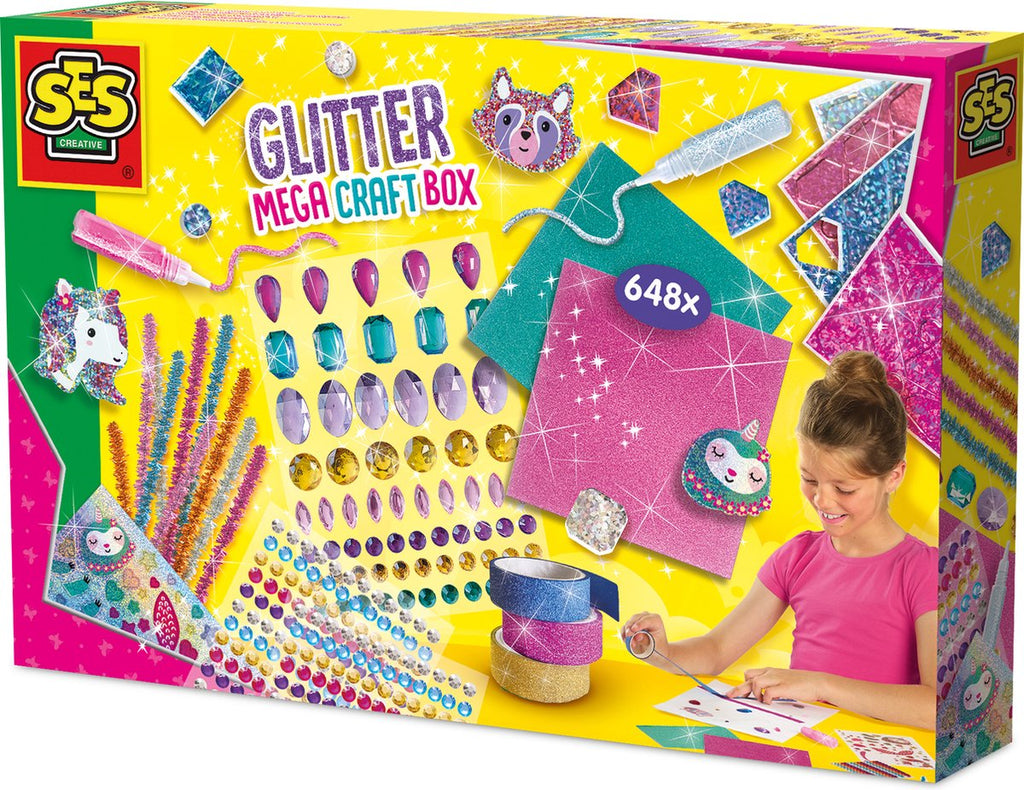 SES Creative - Creative Ses glitter mega knutselbox