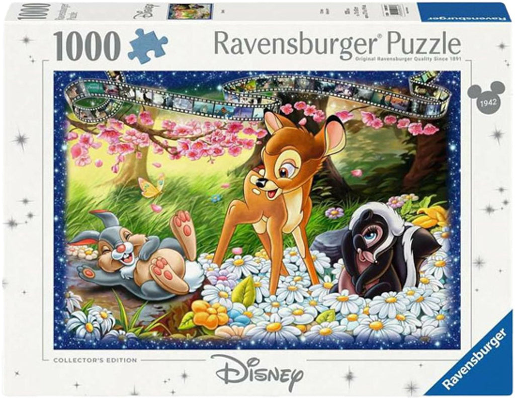 Ravensburger - puzzel disney bambi - legpuzzel 1000 stukjes collector's edition.