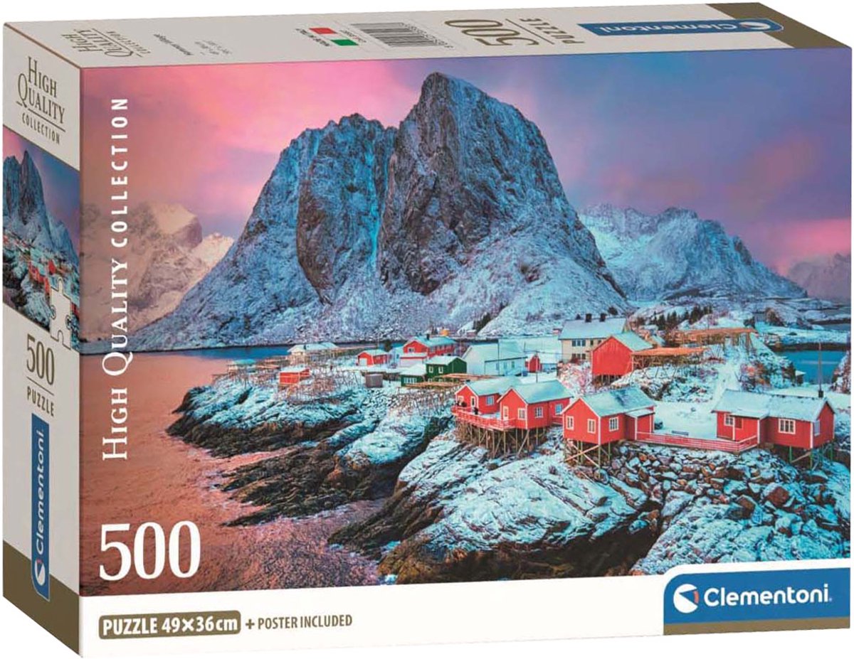 Clementoni - legpuzzel amnoy villlage 500st.