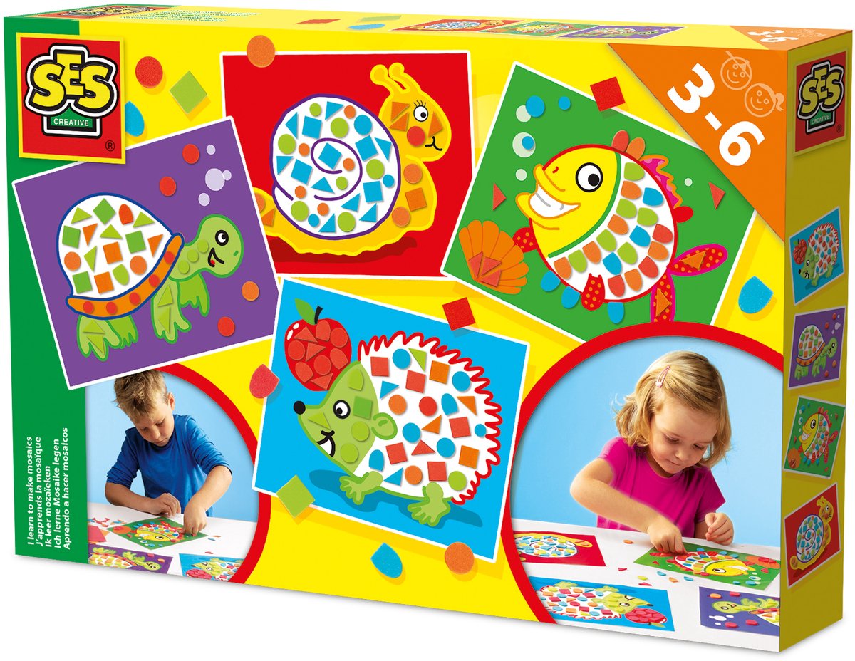 SES Creative - Creative Ses ik leer mozaïeken