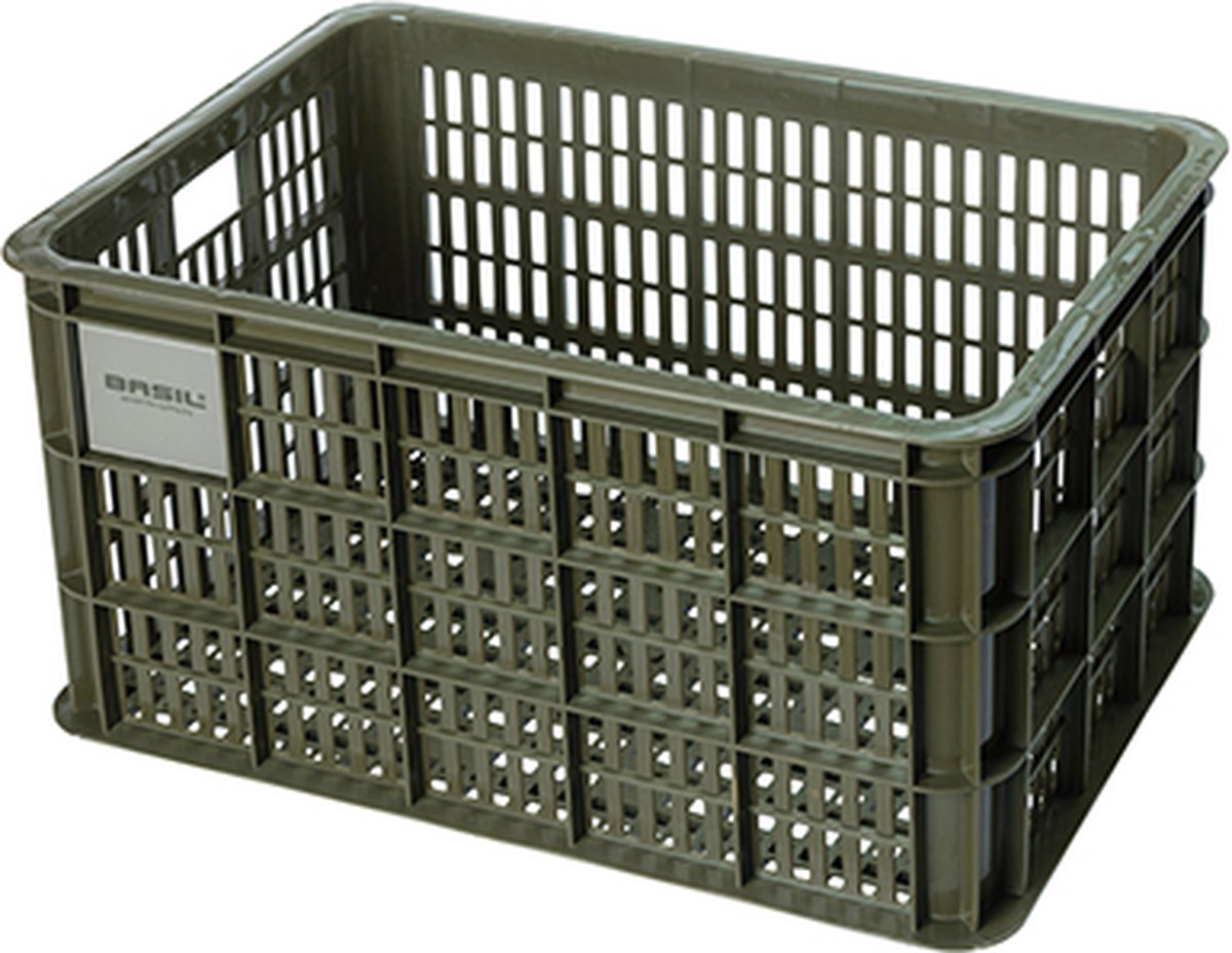 Basil fietskrat L - groot - 40 liter - groen