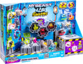Moose toys mrbeast lab swarms - hyper fusion serie chaos xl pack - 22 swarms microbeesten, 5 fusion caps 22 stickers