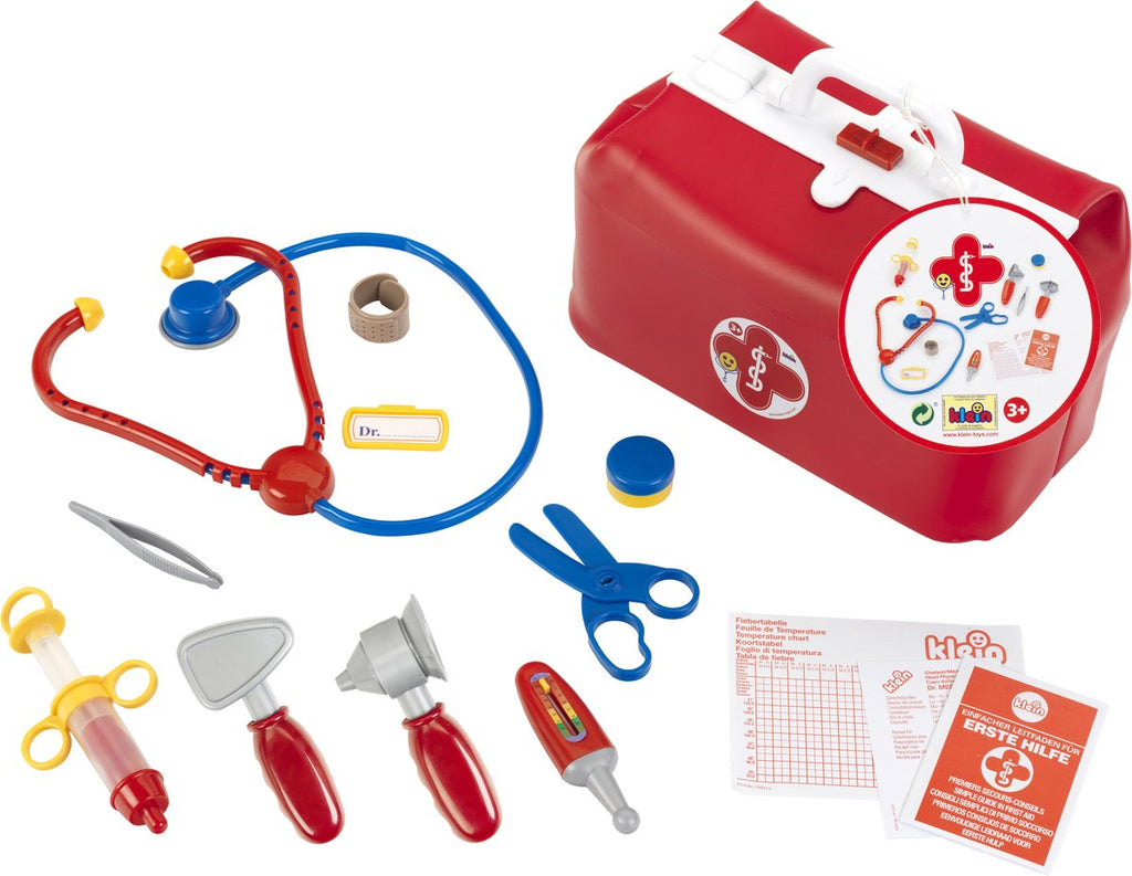 Klein Toys - Klein Toys - dokterkoffer - met accessoires - rood
