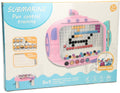 Lobbes speelgoed bv kleuren buttons spel met magnetische pen roze