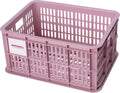 Basil fietskrat S - klein - 17.5 liter - roze
