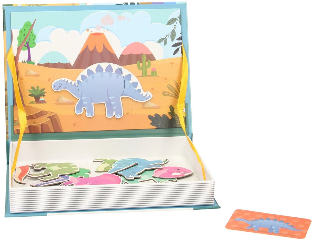 Lobbes Speelgoed- Lobbes SpeelgoedMagnetisch boek - dinosaurus 36dlg.