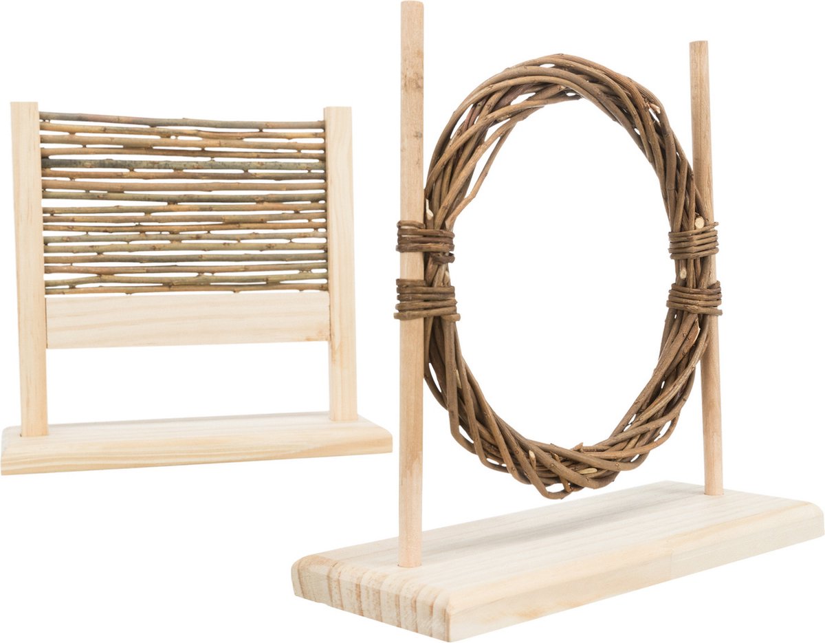 Trixie - agility set horde met ring (28x12x26 cm)