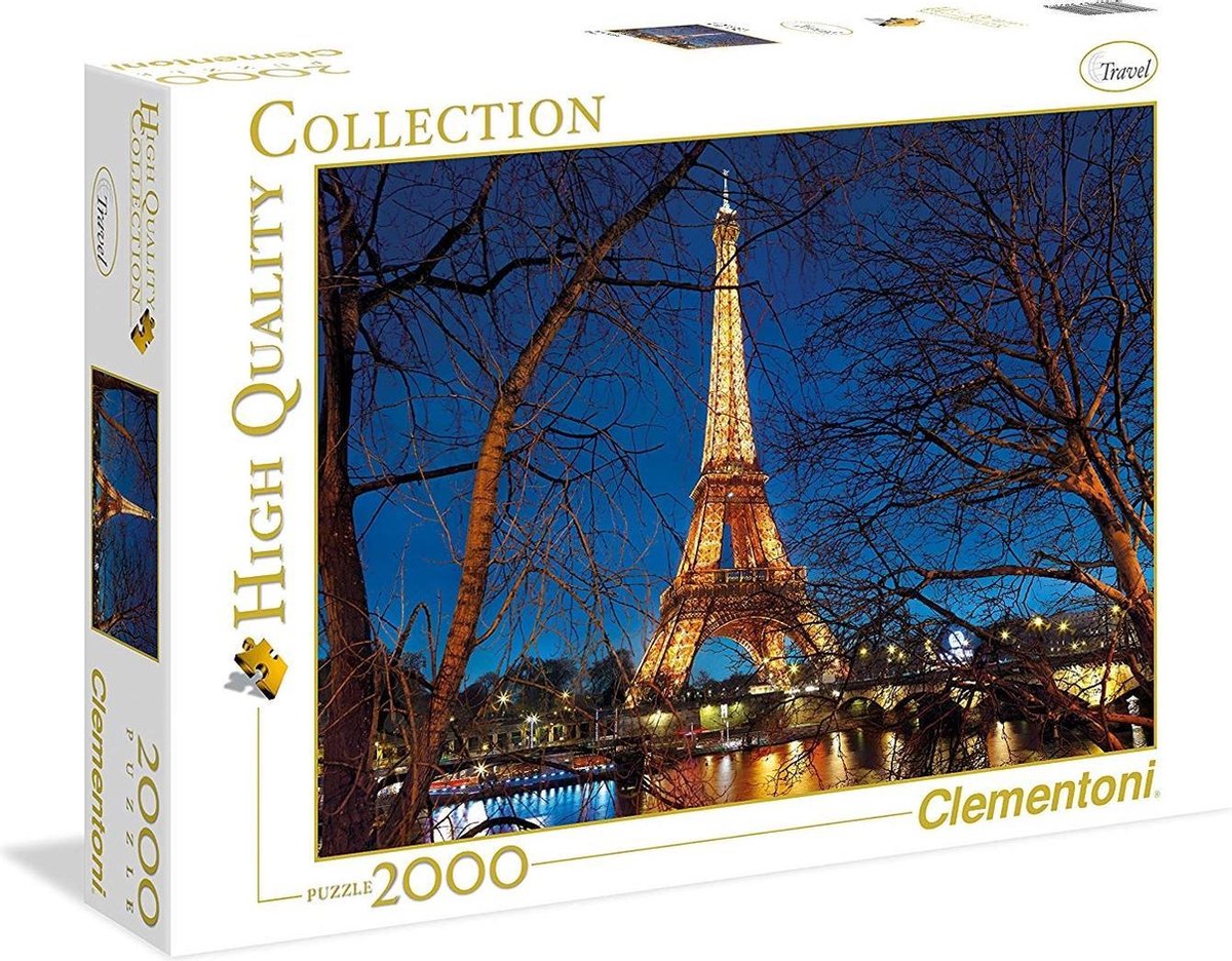Clementoni - legpuzzel parijs - 2000st.