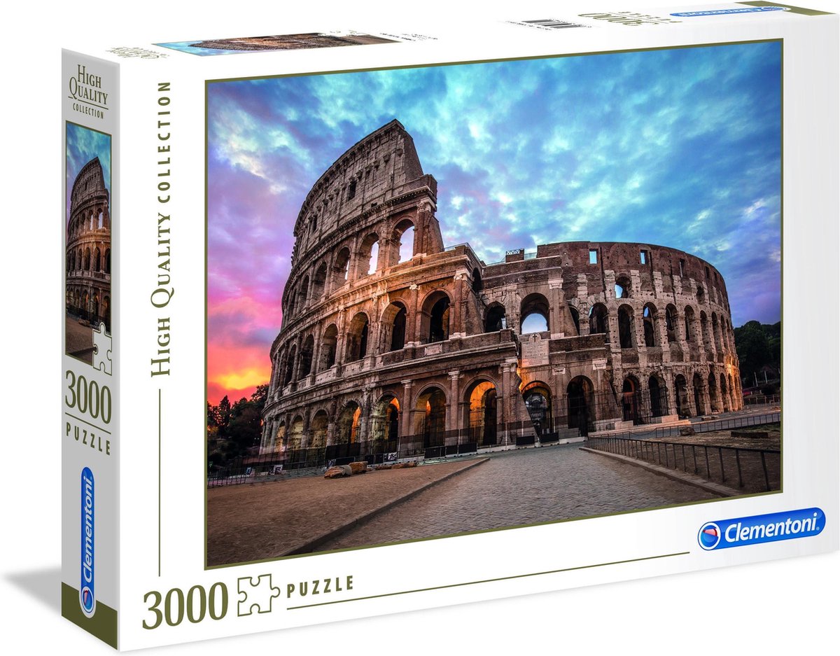 Clementoni legpuzzel colosseum zonsopkomst - 3000st.