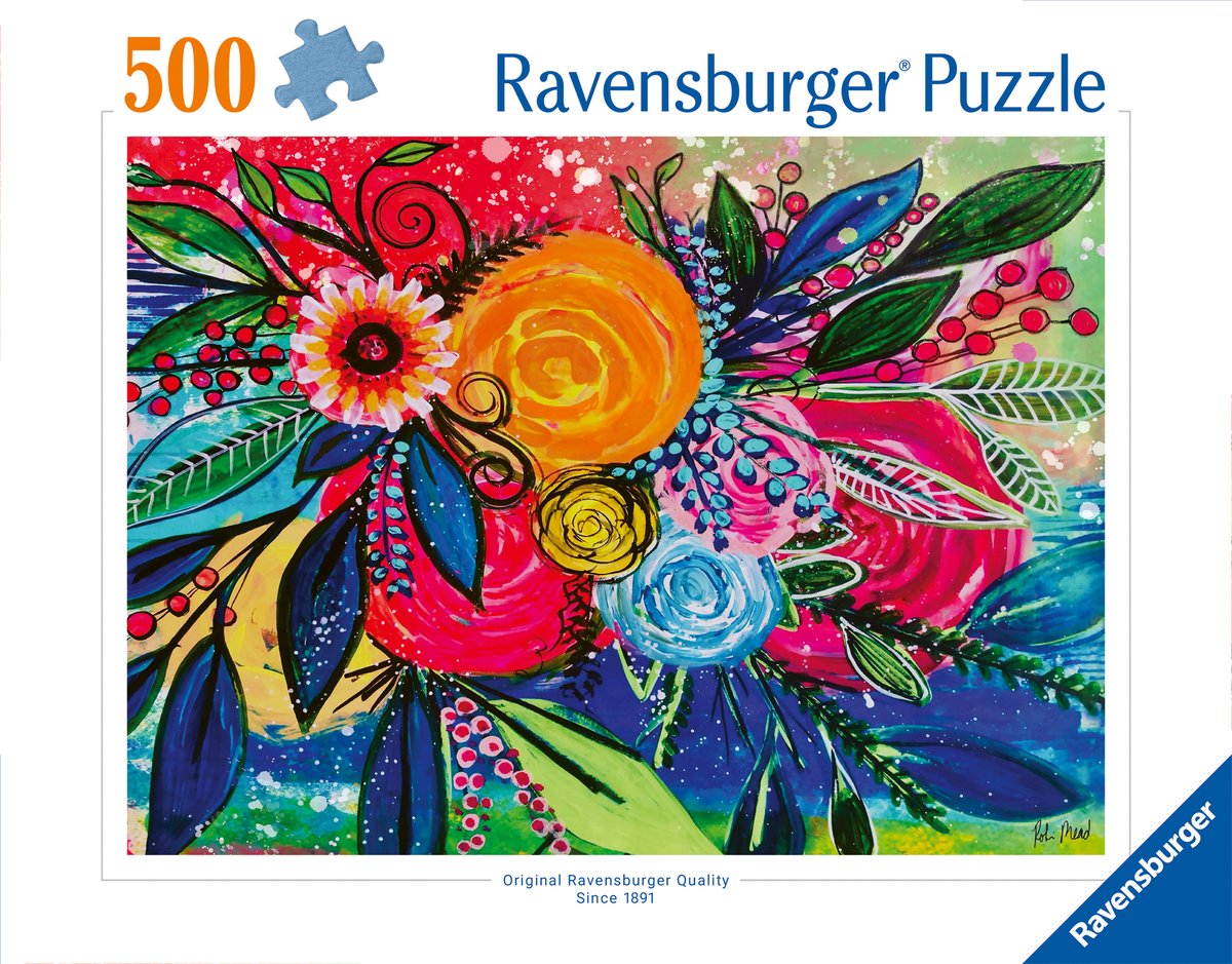 Ravensburger - – kleurenexplosie – legpuzzel – 500 stukjes