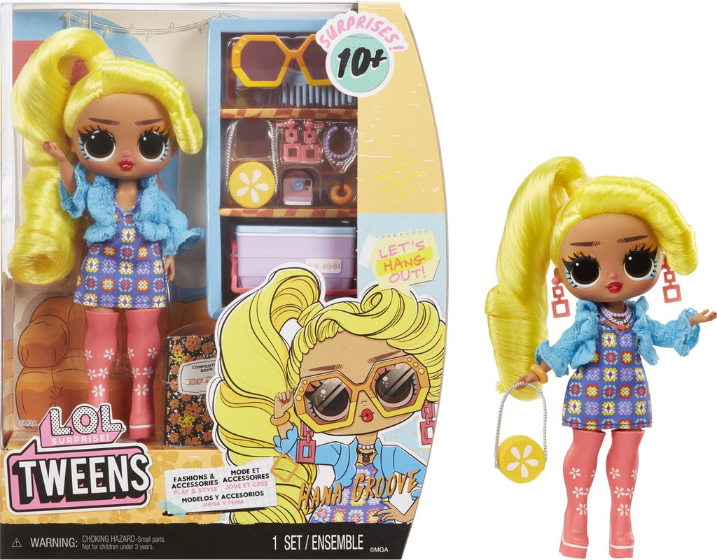 L.O.L. Surprise! - Surprise! tweens modepoppen - 165 cm - hana groove