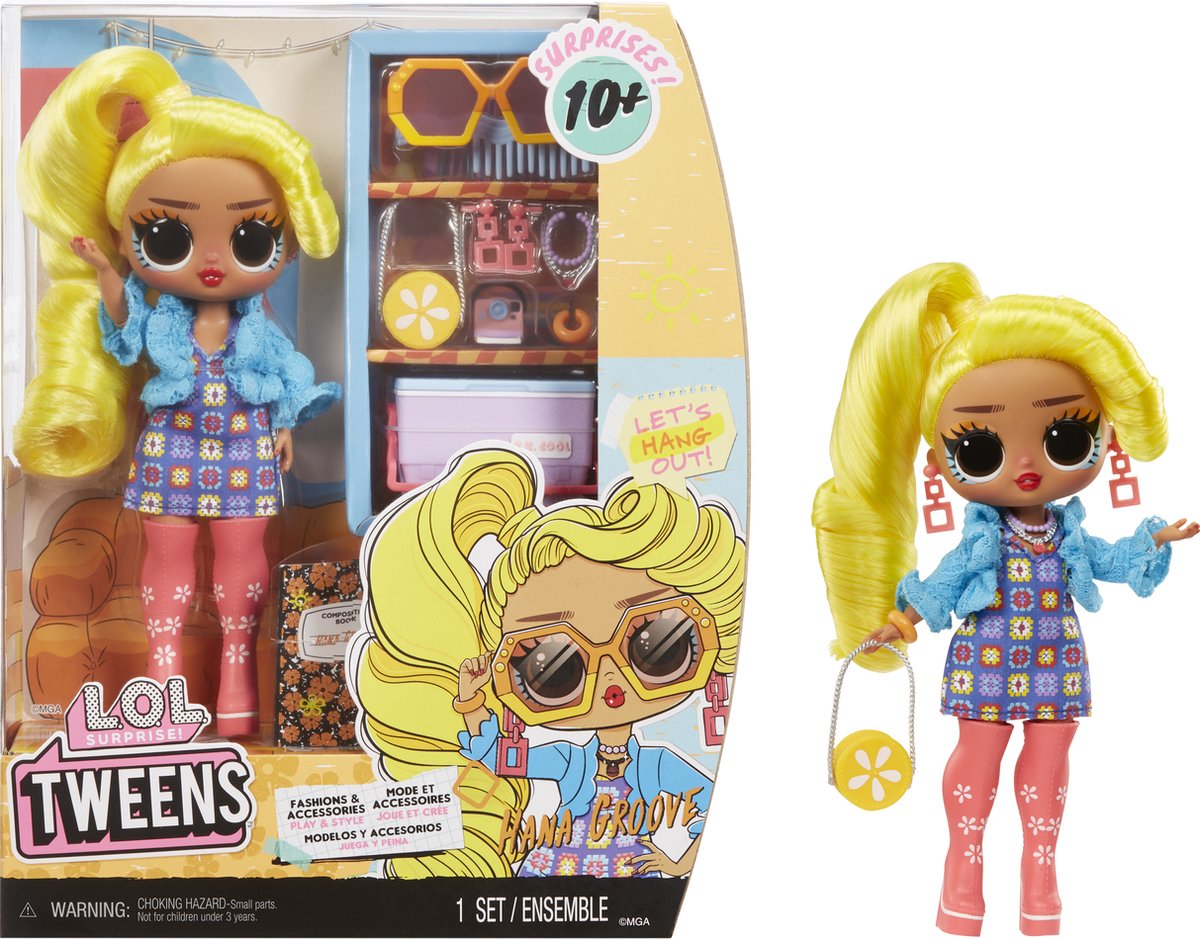 L.O.L. Surprise! - Surprise! tweens modepoppen - 165 cm - hana groove