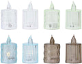 Koopman kaarsje met led, 24st.
