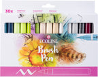 Ecoline - Ecoline brush pen set additional | 30 colours