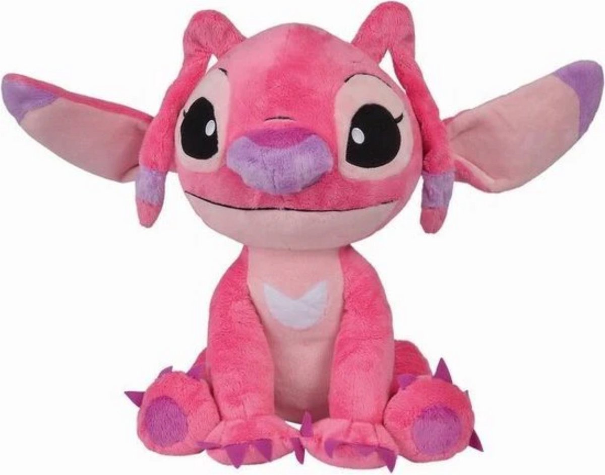 Nicotoy - Nicotoy pluche - knuffel - angel het vriendinnetje van stitch - 42cm