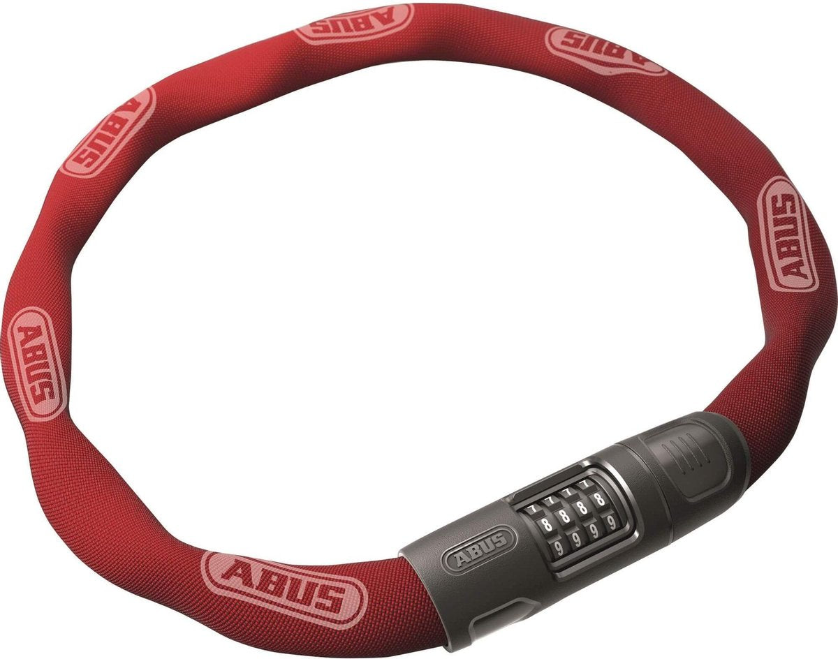 Abus Code 8808C/85 - Serrure Vélo 8mm - Rouge