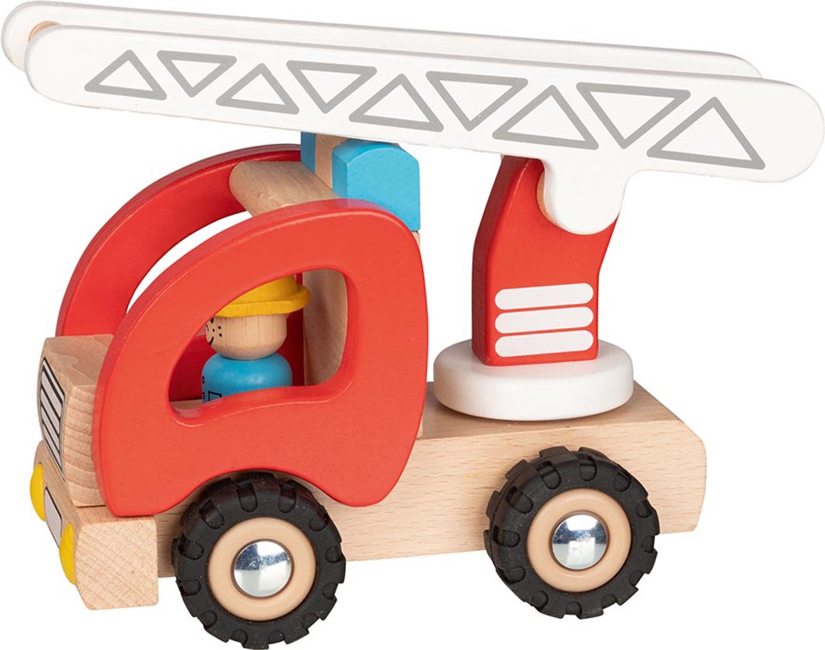 Goki - houten brandweer ladderwagen
