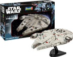 Revell modelbouwpakket ruimtevaart - 03600 star wars millennium falcon plastic - 1:241 - modelbouw