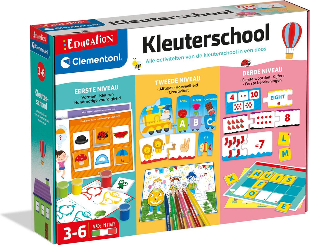 Clementoni - Education - kleuterschool - kleuter speelgoed - educatief speelgoed - 3-6 jaar