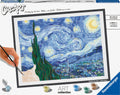 Ravensburger - the starry night (van gogh) - schilderen op nummer voor volwassenen
