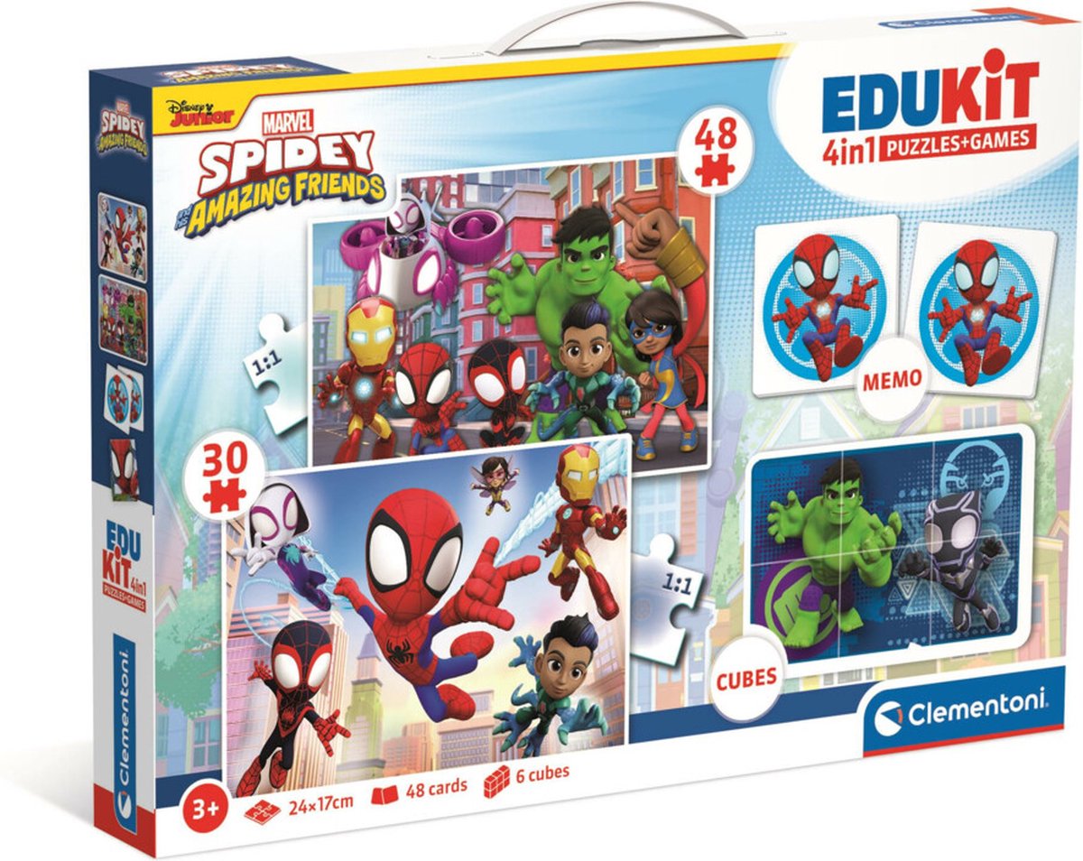 Clementoni - edukit 4in1 spidey