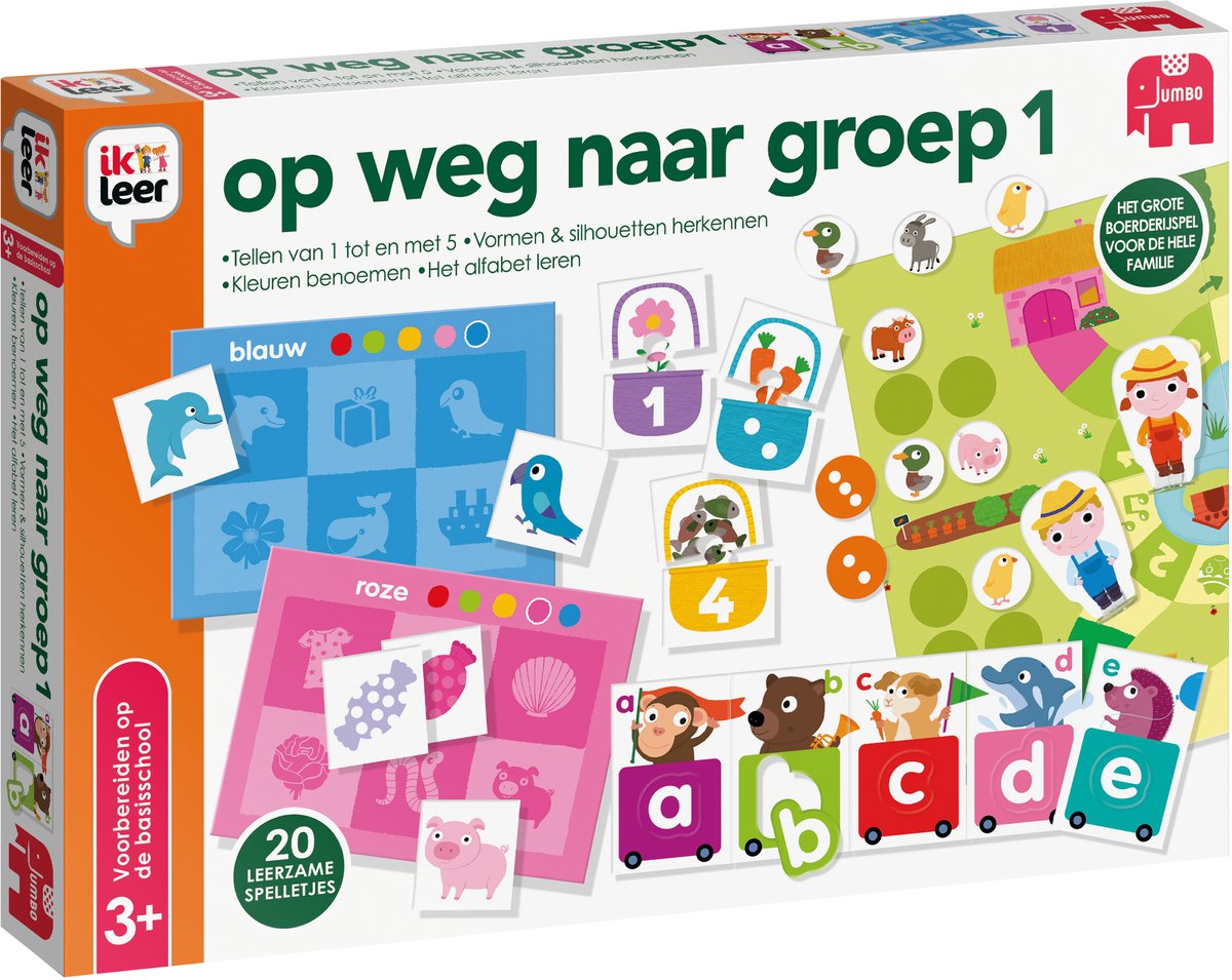 Ik leer jumbo op weg naar groep 1 educatief spel