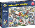 Jan van haasteren legpuzzel - traffic chaos, 3000st.
