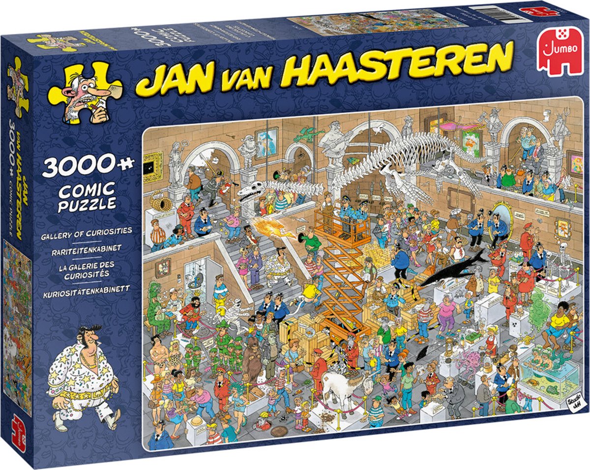 Jan Van Haasteren - Jan Van Haasteren legpuzzel - museum 3000st.