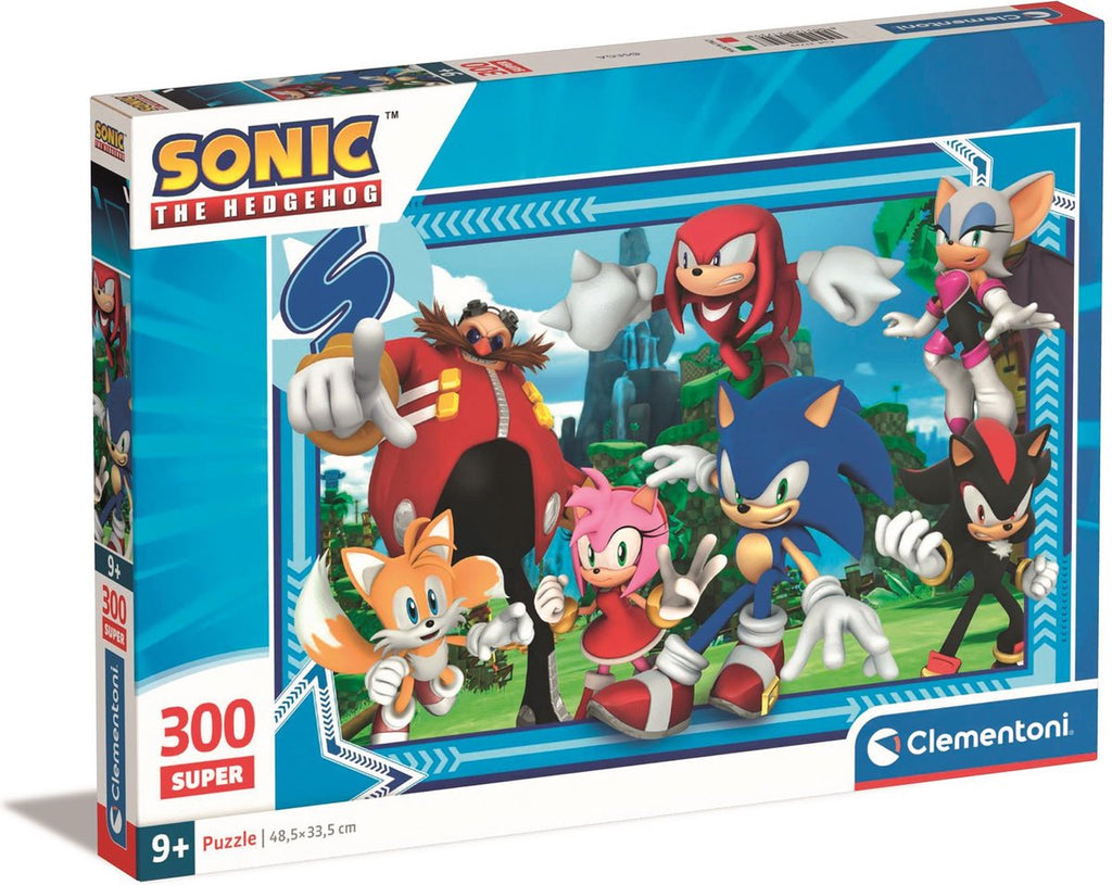 Clementoni - legpuzzel super color sonic 300st.