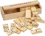 Eddy toys naturel houten domino