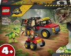 LEGO - jurassic world jonge t. rex transporttruck dino speelgoed voor kinderen vanaf 4 jaar 77978