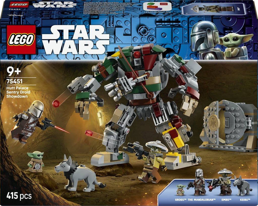 LEGO - ® star wars™ paleis van de hutt sentry droid confrontatie - bouwspeelgoed voor rollenspellen 75451