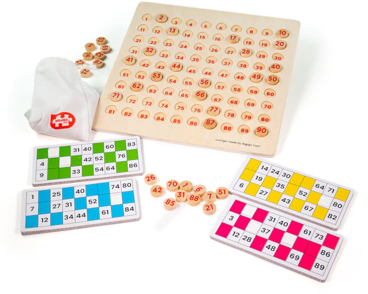 BIGJIGS - BIGJIGS Spel - bingo - compleet