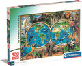 Clementoni - legpuzzel super color the wonderful animal world 300st.