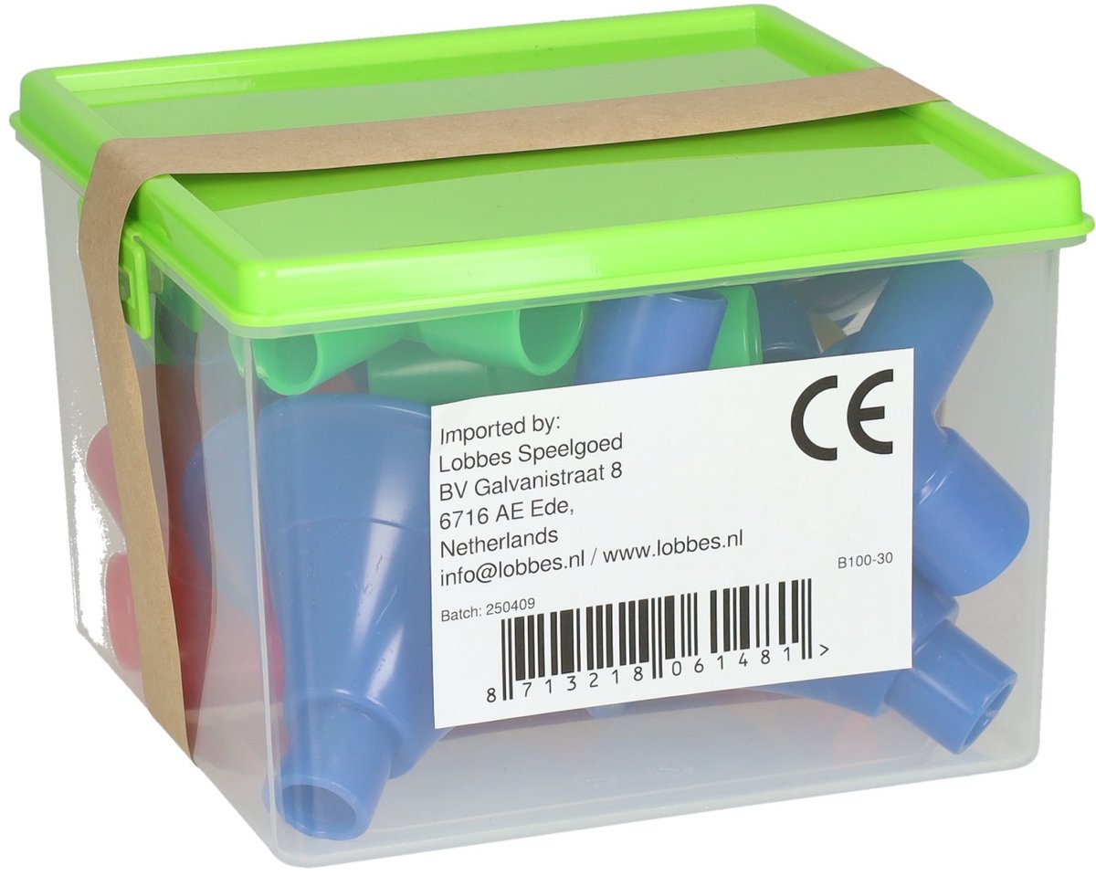 Albatros hengelsport pipetbuizen trompetset - 30dlg.
