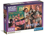 Clementoni - K-pop demon hunters puzzel 1000 stukjes van compact - kpop huntrix - k pop legpuzzel hobby cadeau voor kinderen vanaf 6 jaar