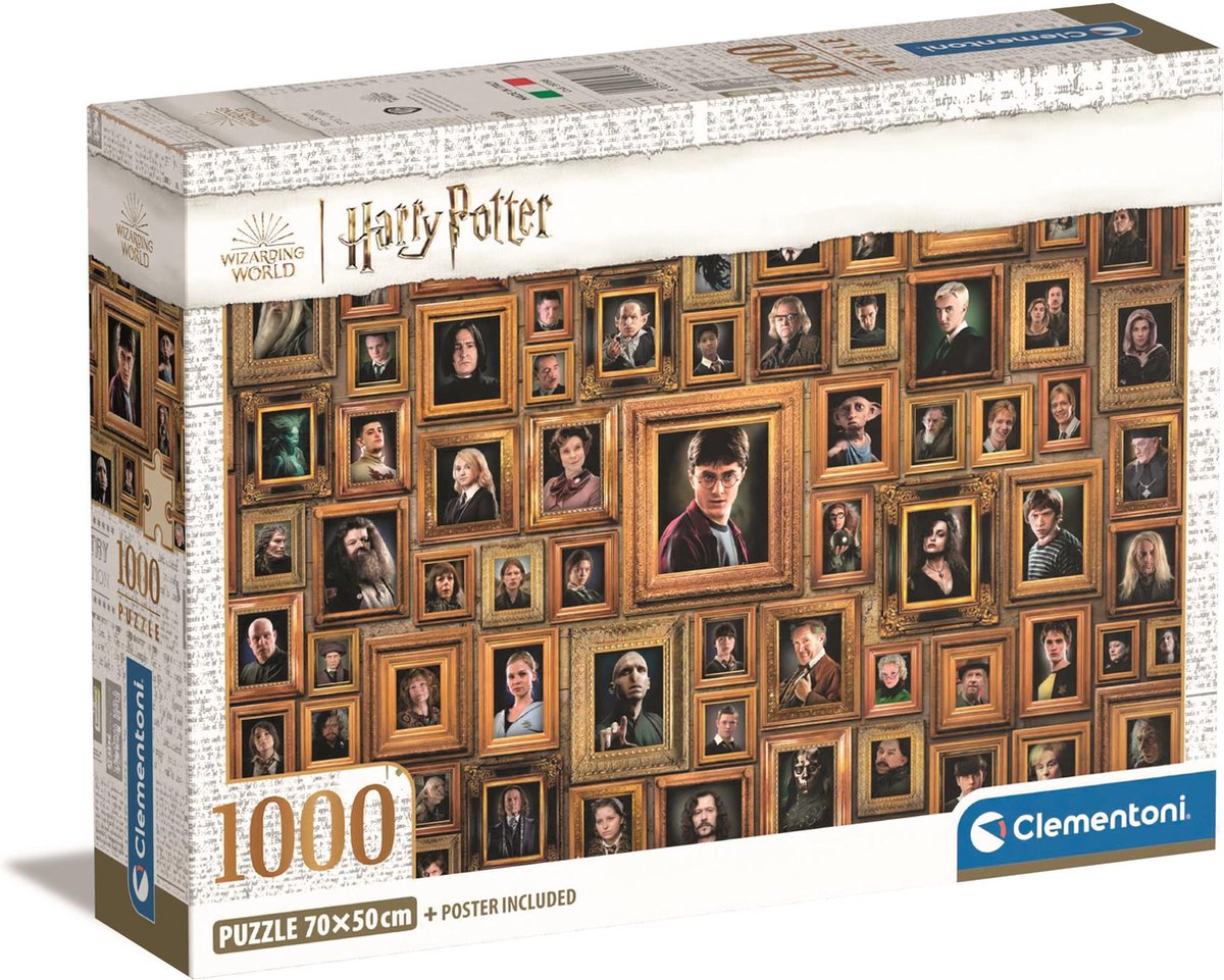 Clementoni - legpuzzel harry potter onmogelijk - 1000st.