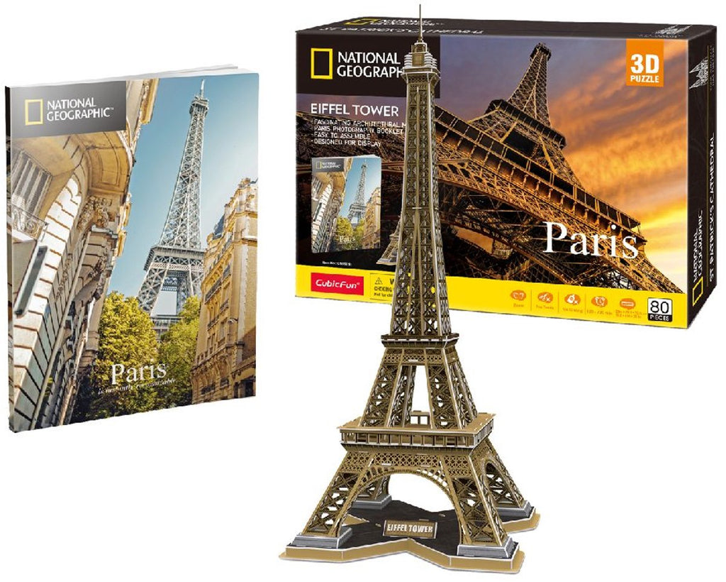 Cubic fun 3d-puzzel ng eiffeltoren (2010320)